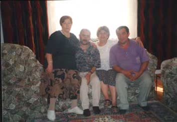 Aysun Kalyoncu(Avcı)-Hamdiye-Sedat ve Mehmet Kalyoncu