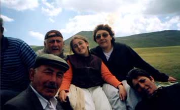 Dağa giderken