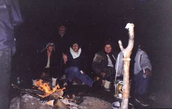 Karagölde ateş