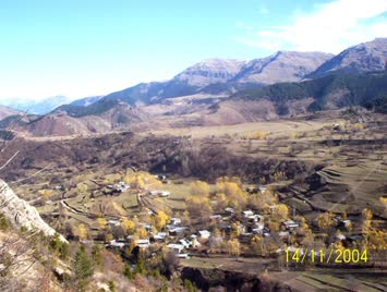 Hanlı Köyünde Sonbahar