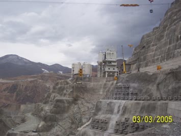 Deriner Barajı Beton Santrali