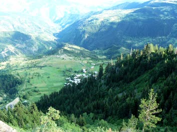 DEMİRCİ KÖYÜ (ÜSTEN GÖRÜNÜŞ)