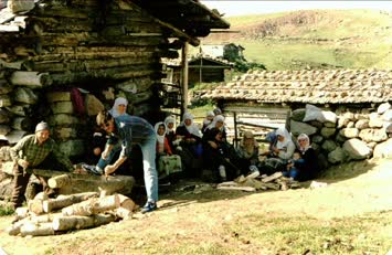 Şener Şavşatlı-Odun kesme kursu