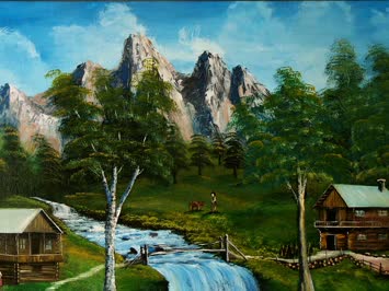 Ressam Taner Demiral ın fırçasından... 