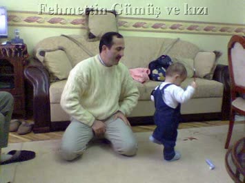 Fehmettin Gümüş ve kızı 2005