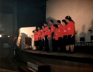 1989 -1990  K.Çemece Artvin Folklor Turizm  Derneği Şiir Resitali