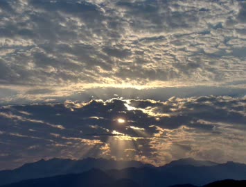Efkardan Karçalda Günbatımı / 26.07.2006