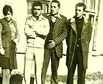 Soldan Sağa Şahsenem Şahabettin Ali ve Ben / 1973 Cilavuz
