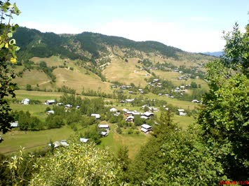 Kocabey (Kuçen) Köyünden bir görünüm.