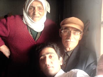 Fehimdar ve Ehlinaz Çelik yani anneanne ve büyükbaba