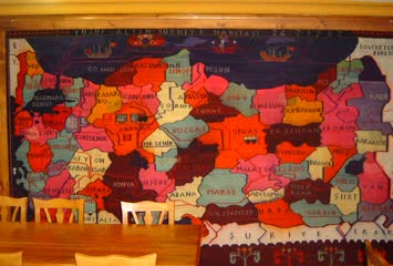 Eldokuma Kilim / Türkiye Haritasi