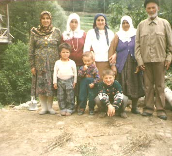 sevim geçkin(sancar) ve ılıca köyündeki ailesi