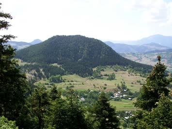 Kücükdüzden orta mahallenin görünümü