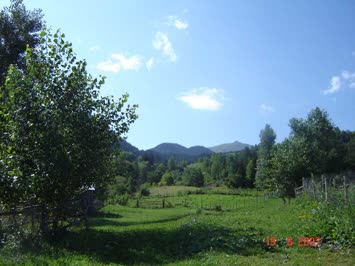 Çavdarlı yaylalara doğru bakış
