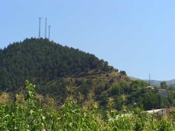 Satlelden, Efkar Tepesine Bakış