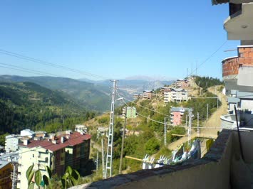 bizim evin balkonundan efkar tepesi