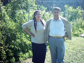 meşelş köyünden salim temur ve eşi