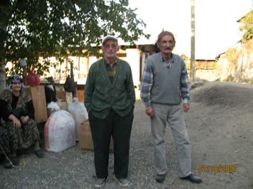 CİRİTDÜZÜ KÖYÜNDEN SOLDAN SAĞA MUFİT ÖZTÜRK-TURGUT ÖZTÜRK