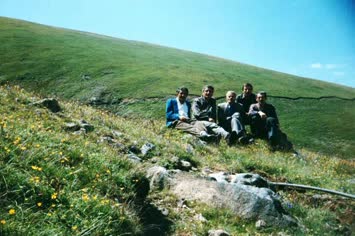 Oba yaylası su çalışma molası (Nostalji)