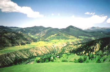 Beleşetin üstünden,köyüme,mahalleme ve diger köylere bakış