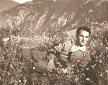 1960 yılında ARTVİN hastahanesi bahçesinden,eski şimdiki ŞAVŞAT yoluna karşı görüntü-Nihat KAYA