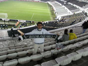 Beşiktaş İnönü Stadyumu 2 Aralık 2007 Beşiktaş-Ç.Rizespor maçı öncesi