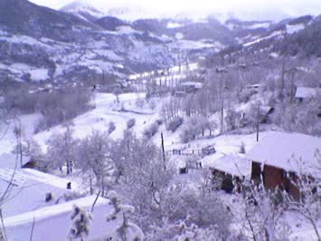 zendabada kış manzarası