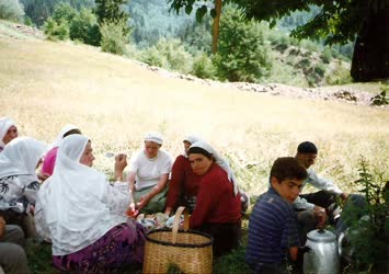 Çayır kaldıran imece yemek yerken-14.02.2008
