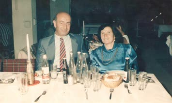 Eşimle,katıldığımız bir davette-Nihat KAYA