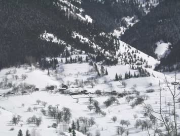 köyümüzden kış manzarası