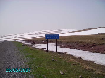 Şavşat - Ardahan arası dağın en zirve noktası