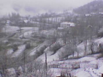 Nisan şakası (3.4.2008 de yağan kar)
