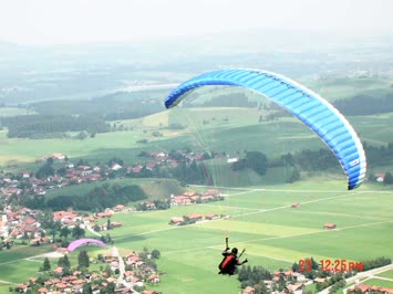 yamac parasütü yaparken