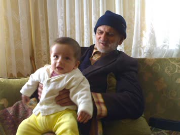 oğlum ve büyükbabası