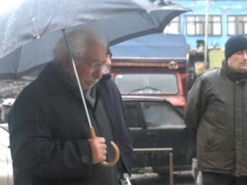 Midayet Bilgin / Zeki Ciner in Cenazesinde / 6 Ocak 2008