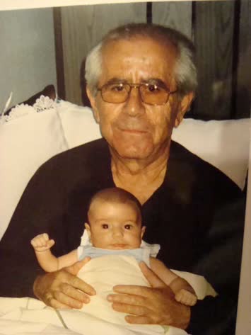 Kayinpederim Rahmetli Süleyman (Resat) Yazar ve Torunu Cem