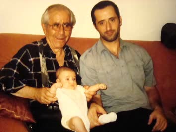 Kayinpederim Rahmetli Süleyman (Resat) Yazar, Oglu Murat ve Torunu Cem