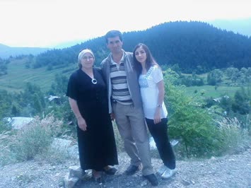 eşim ben ve kızım duygu