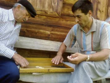 amca tavla oynamak