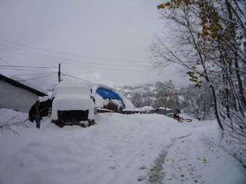 Köyde Kış