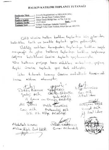 Katılım Belgesi