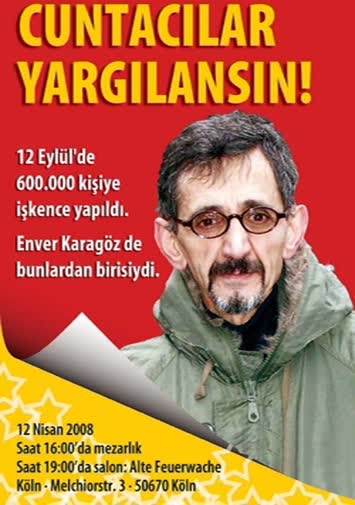 İşkenceciler ve Cuntacılar Yargılansın